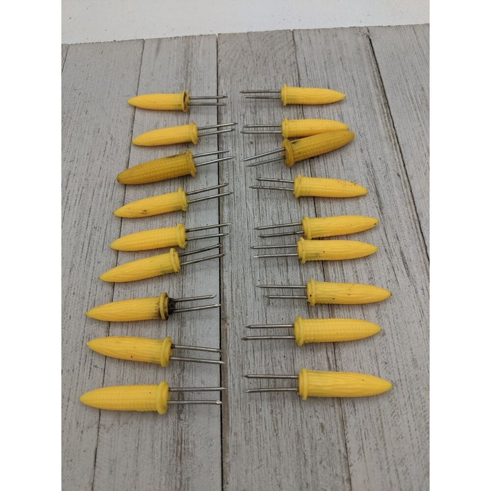 Corncob Holders Stainless Steel Double Prong Corn On The Cob